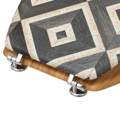 Abattant Canvas Noir