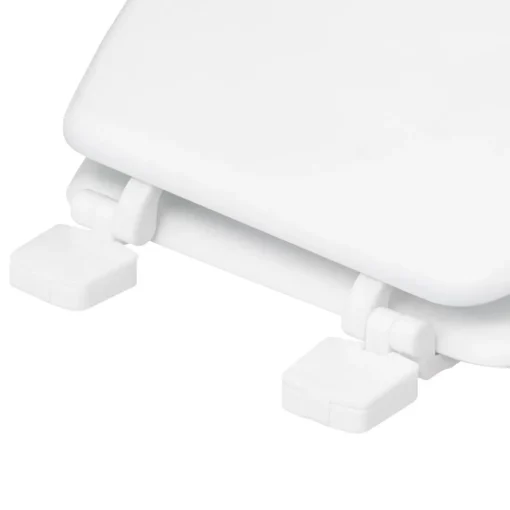 Abattant pour WC en Bois 18' Blanc