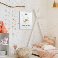Affiche de décoration bébé Balance
