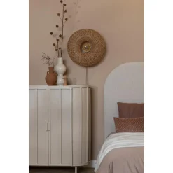 Applique murale Arizona Rotin abat-jour naturel
