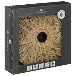 Applique murale en paille