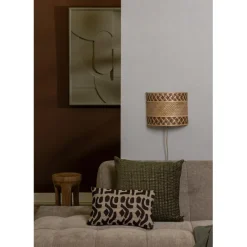 Applique murale Langkawi bambou abat-jour naturel marron