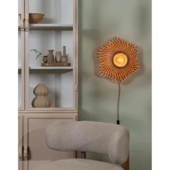 Applique murale Madura bambou naturel marron