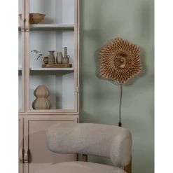 Applique murale Madura bambou naturel marron