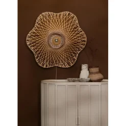 Applique murale Madura bambou naturel marron