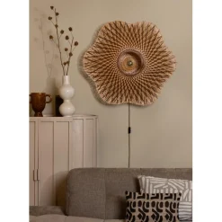 Applique murale Madura bambou naturel marron