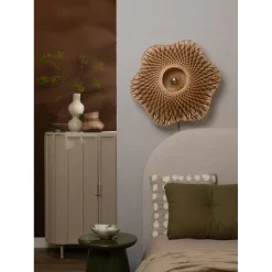 Applique murale Madura bambou naturel marron