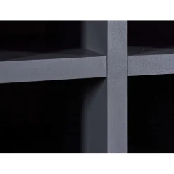 Armoire à bouteilles NELLINA coloris anthracite