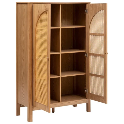 Armoire 2 portes en placage frêne
