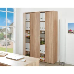 Armoire 5 étagères ELENIA