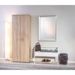 Armoire 5 étagères ELENIA