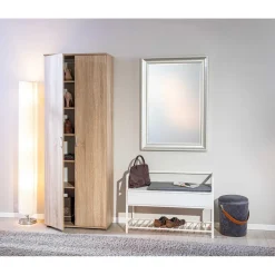 Armoire 5 étagères ELENIA