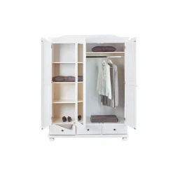 Armoire Blanc 3 portes KARPOA