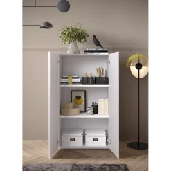 Armoire de stockage 2 portes multifonctionnelle