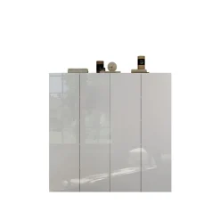 Armoire derangement 4 portes 8 étagères reglable