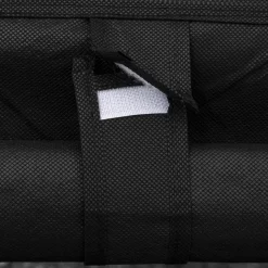 Armoire penderie modulable tissu noir