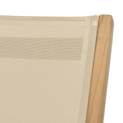 Bain de soleil textilène couleur beige