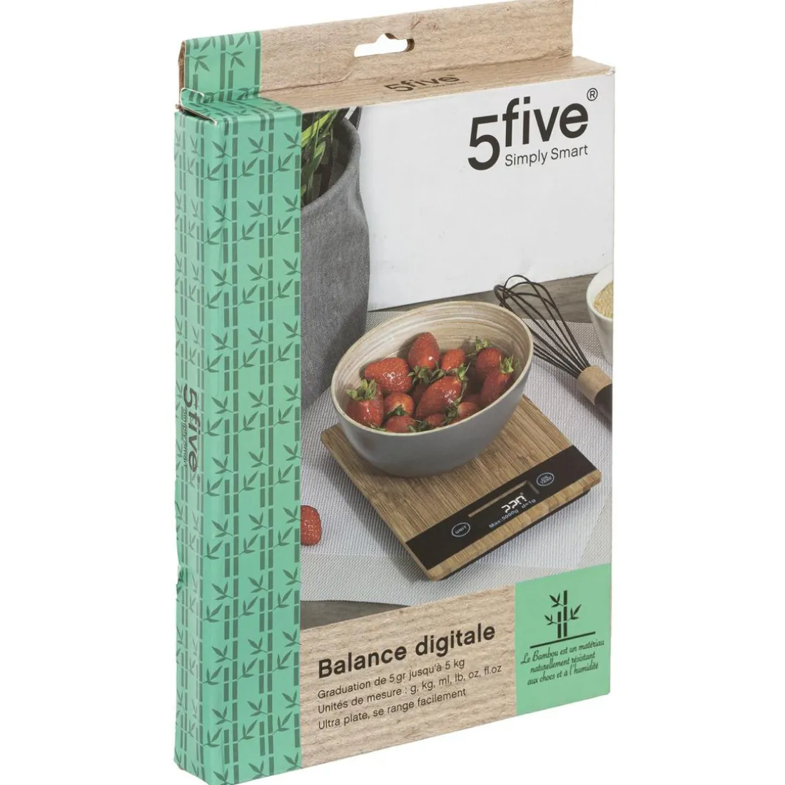 Balance Digitale en Bambou