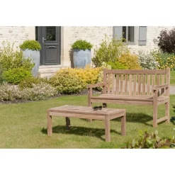 Banc de jardin Java en bois Teck