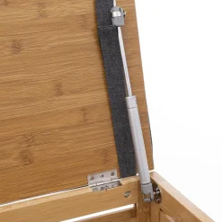 Banc de rangement bambou