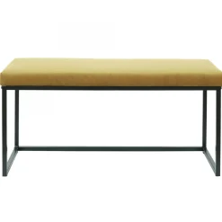 Banc Giulia Velours Cotele Jaune