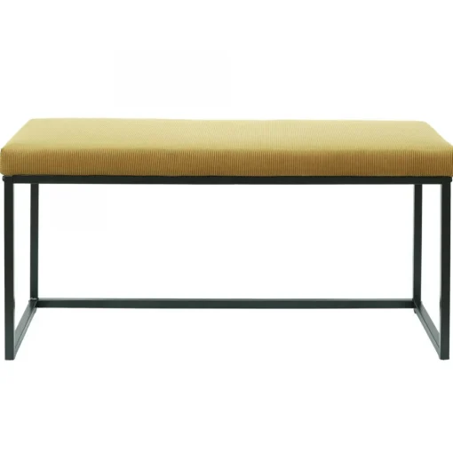 Banc Giulia Velours Cotele Jaune