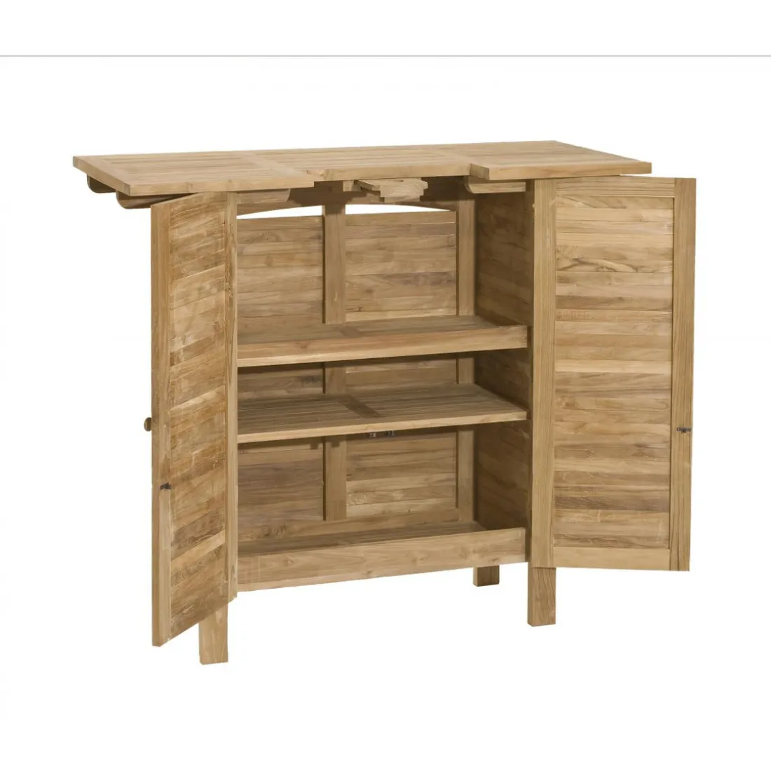 Bar de jardin en bois Teck