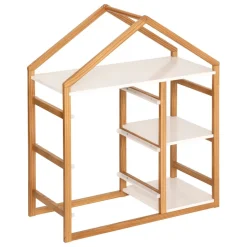 Bibliothèque 3 étagères Bako blanc