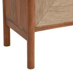 Bibliothèque en bois 2 portes