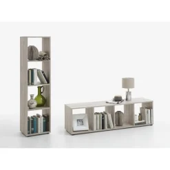 Bibliothèque MEGA 4 avec 4 casiers