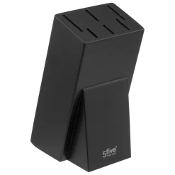 Bloc 6 couteaux noir