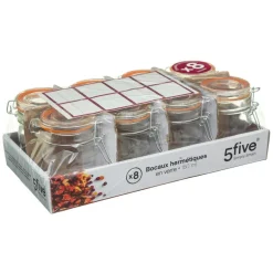 Bocal verre hermétique x8 150ML