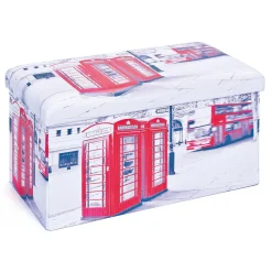 Boite pliable SETTO grand London assise rembourrée