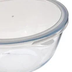 Bol à mixer 2,7L avec couvercle en verre