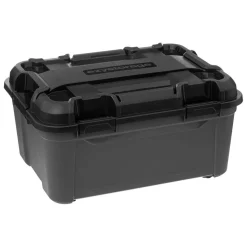 Boîte en plastique noir 120L