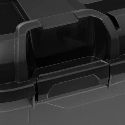 Boîte en plastique noir 120L