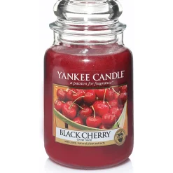 Bougie Grand Modèle Cerise Noire