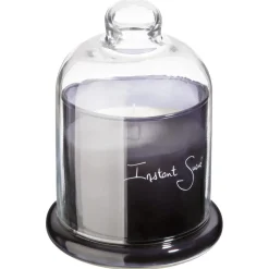 Bougie parfumée sous cloche en verre