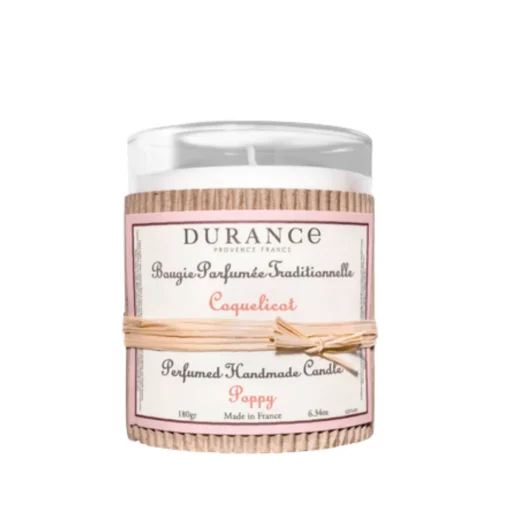 Bougie parfumée traditionnelle Coquelicot - Durance
