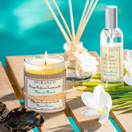 Bougie Traditionnelle Durance Parfum Fleur De Monoi Swann