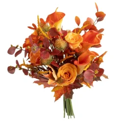 Bouquet d'automne artificiel James Orange