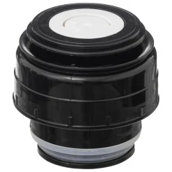 Bouteille isotherme 1L Noir avec couvercle tasse