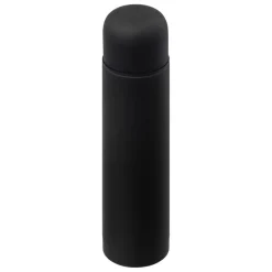 Bouteille isotherme 1L Noir avec couvercle tasse