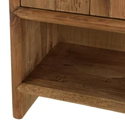 Buffet 2 portes 1 niche bois pin recyclé SANDY