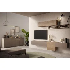 Buffet 4 portes 1 tiroir bonze