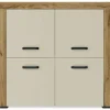 Buffet 4 portes battantes Chêne Clair