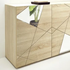 Buffet 3 portes beige