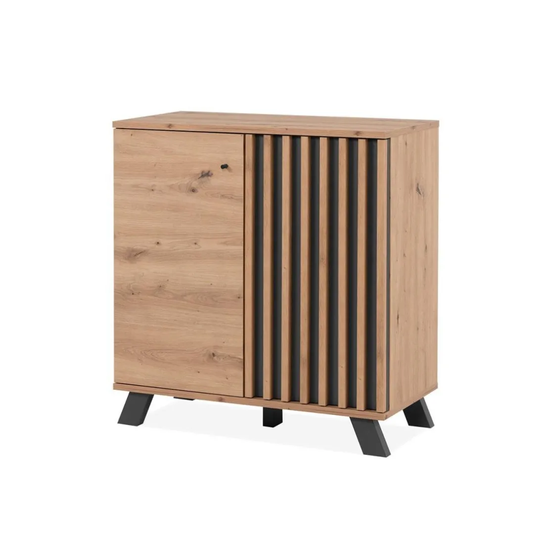 Buffet 2 Portes Décor Chêne Artisan LUBLIN