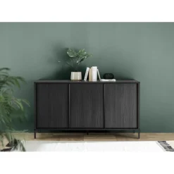 Buffet 3 portes en panneaux de particules de première qualité