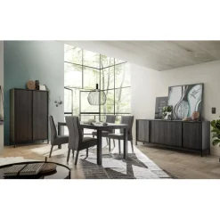 Buffet 4 portes en panneaux de particules de première qualité
